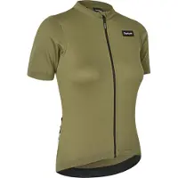 Gripgrab Women's EXPLR Merinotech Short Sleeve Jersey Olive Green Lyhythihainen treenipaita L