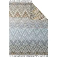 Missoni Plume Huopa 130x190 Cm Ruskeanharmaa/ - Huovat & Peitteet Villa Multi - 8053147114019