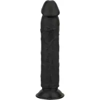 EasyToys - realistinen dildo - 22,5 cm - musta