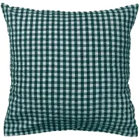 Juna Bæk&Bølge Pillowcase 63X60 Cm Green/Light Blue Dk - Blue - 60 CM