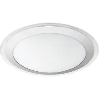 Eglo COMPETA 1 KATTOVALAISIN Ø350 15.6W 1900LM VALKOINEN/HOPEA