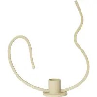 Ferm Living Valse kynttilänjalka low Cashmere