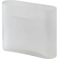Muuto Ridge Maljakko H: 16,5 cm White Frosted