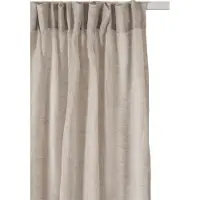 Himla Skylight verho rypytysnauhalla 280 x 250 cm Oatmeal