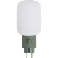 Pedestal Plug-in Valaisin - Kannettavat valaisimet Muovi Mossy Green - 996 130 019