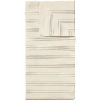 Broste Copenhagen Karl keittiöpyyhe 50x70 cm. Fungi grey-natural