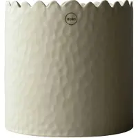 DBKD Flowery ruukku Ø20 cm Creme