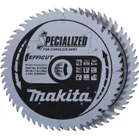 Makita 165x20x1,45mm z-56 efficut puu/mdf 2kpl pyörösahanterä
