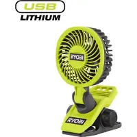 Ryobi RCF4-0 4V Lithium USB klipsituuletin runko