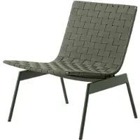 &tradition Ville Outdoor AV44 loungestuoli Bronze green