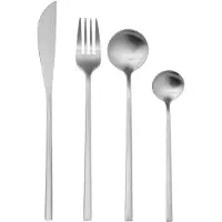 Broste Copenhagen Tofte Cutlery - Silver - L 23.5CM