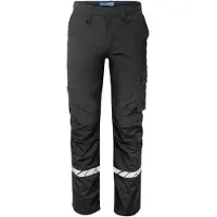 Projob 7507 Service Trousers 7507 Service Trousers 9910-Viz Black/Red C50