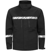 Projob 7416 Work Jacket 7416 Work Jacket 9910-Viz Black XXL
