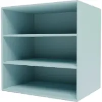 Montana - Montana Mini 1004 - Module With Horisontal Shelves - Flint - Hyllyjärjestelmät - Peter J. Lassen - Harmaa - MDF