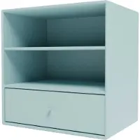 Montana - Montana Mini 1005 - Module With One Drawer - Flint - Hyllyjärjestelmät - Peter J. Lassen - Harmaa - MDF