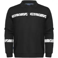Projob 7100 Polo Shirt Long Sleeve 7100 Polo Shirt Long Sleeve 9910-Viz Black/Yellow S