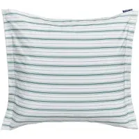Lexington Striped Poplin Tyynynpäällinen 65x65 Cm /eucalyptus - Tyynyliinat Puuvilla Valkoinen - 12510012-8403-P70