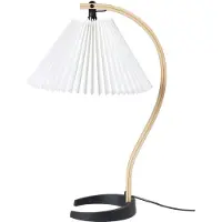 Gubi Design-pöytävalaisin Timberline, Vaalea puu, Olohuone/ruokailutila, Tekstiili/kangas/silkki, Design