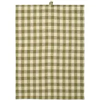 Decotique Ester Keittiöpyyhe 50x70 Cm Olive - Keittiöpyyhkeet Pellava Oliivinvihreä - 398097