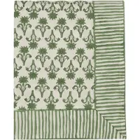 Pick a Poppy Lily pöytäliina Green, 250x150 cm