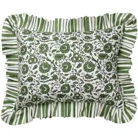 Pick a Poppy Damson Tyynynpäällinen 30x40 Cm - Koristetyynyt & Suojukset Puuvilla Vihreä - T07304005SS25-263