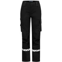 Projob 7512 Work Trousers Women 7512 Work Trousers Women 9910-Viz Black/Yellow C34