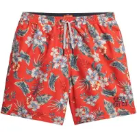 Superdry for man. M3010242A Hawaii swimming costume red (XL), Beachwear, Recycled Polister, Sustainable