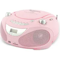 Ginza.se Boombox CD/Radio/MP3/USB Pink
