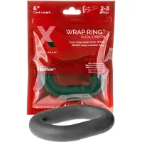 Perfect Fit - penisrenkaan Ultra Wrap 6 - paksu - musta 15cm