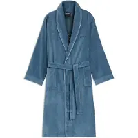 BOSS Tiago Bath Robe - Blue - L