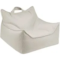 WigiWama Azure Outdoor Beanbag Chair - Beige - 80X 70X 50CM