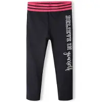 MINOTI Leggingsit musta / offwhite