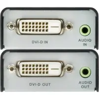 Aten DVI Extender - VE600A - Max 60m verkkokaapelin kautta - Äänellä