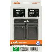 Jupio NP-W126S 2-Pack + USB Dual Charger FujiFilm battery