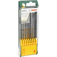 Bosch Pistosahanteräsetti U118A; U119B0; U144D; U101B; U111C; 8 kpl.