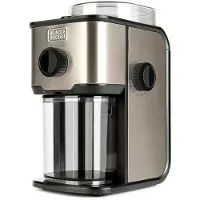 Black & Decker BLACK+DECKER ES9080020B -sähkökahvimylly 200 g, harjattu ruostumaton teräs