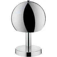 TRIO Boccia pöytävalaisin E27 29cm kromi