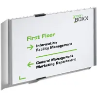 Durable Info Sign, Akryyli, Alumiini, Hopea, 297 mm, 210 mm