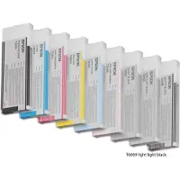 Epson C13T606900-mustekasetti, 220 ml, vaalean vaalea musta