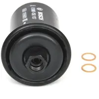 Bosch Polttoainesuodatin , 0 986 450 107 - Toyota - Corolla, Carina, Starlet. Mitsubishi - Galant, Sigma. Daihatsu - Charade