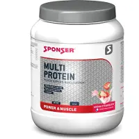 Sponser Sport Food Multi Protein-getränkepulver Erdbeere 850g