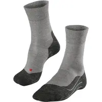 Falke RU 4 Wool Juoksusukat Miehet koko 42-43 väri harmaa