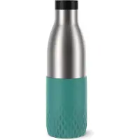 Tefal Bludrop Sleeve -juomapullo, 0,7 L, vihreä/teräs
