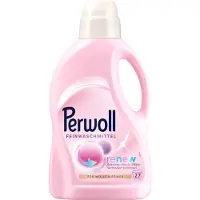 Perwoll Villa- ja hienopesuaine (1 x 27 pesukertaa) | Hienopesuaine kankaille | Puhdistaa hell varaisesti, silottaa ja uudistaa kuituja ja est