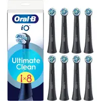 Oral-B iO Ultimate Clean Toothbrush Heads Black
