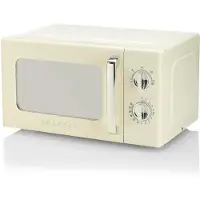 Gorenje MO20E1HRL microwave oven 700 W 20 l cream with defrosting and AquaClean function, 5 power levels, free-standing (896873)