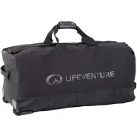 Lifeventure Expedition Pyörällinen Duffle, unisex, musta