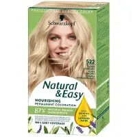 Schwarzkopf Natural & Easy Hair Color 522 Silver Ljusblond