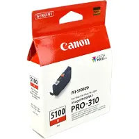 Canon PFI-5100 -mustesäiliö, 14.4 ml, punainen