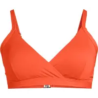 Casall Overlap Bikini Top - Orange - 42